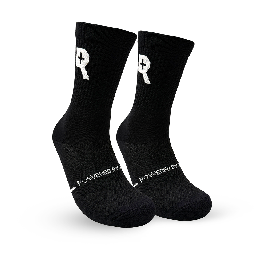 R Active Socks By BRAV - Black